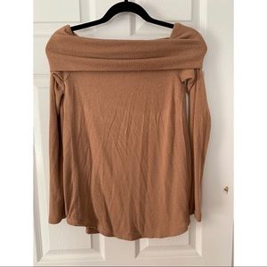 Abercrombie and Fitch off the shoulder sweater